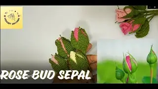 Crochet Rose bud Sepal tutorial Part 2(ಗುಲಾಬಿ ಸೆಪೆಲ್) in Kannada(ಕನ್ನಡ) along with English subtitle