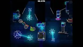 Geometry Dash 2.2 - FLASHBEAT by OutGuard & Skralen 100% (Easy Demon)