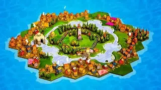 Creating a SPRAWLING EMPIRE in this Gorgeous Kingdom Building Game - Dorfromantik