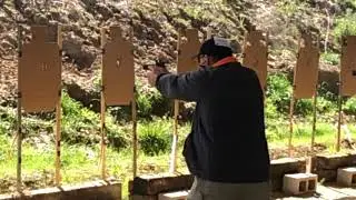 Slow Motion Recoil Control from Massad Ayoob's MAG40 Class