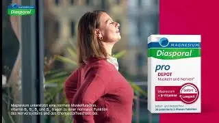 Magnesium-Diasporal&reg; Pro DEPOT Muskeln und Nerven &ndash; TV-Spot