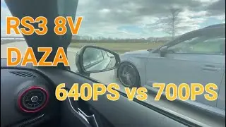 Audi RS3 8V * TheTurboEngineers * TTE 700 * 2.2 Bar / 30.9 Psi
