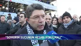 MARCH IN SUPPORT OF PALESTINE IN ISTANBUL