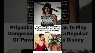 Priyanka Chopra is Rita Repulsa? Disney's Wild Casting Rumor! 🤯 #PowerRangers #DisneyPlus #shorts