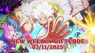 NEW WEEKLY GIFTCODE 03/11/2025 - GRANDLINE VANGUARD | STRAW HAT HEROES