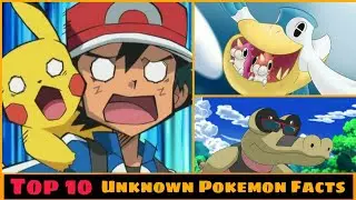 Top 10 Unknown Pokemon Facts In Hindi | Top 10 Awesome Pokemon Fact | Pokemon Prince