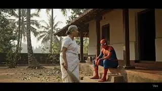 Ammachi & spiderman AI malayalam