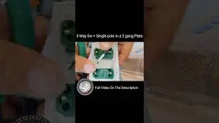 3Way Switch plus Single Switch in a 2 Gang Plate