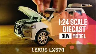 Lexus LX570 1:24 DieCast SUV Review #mrrescue #miniatureautomobiles #innorative #3dbotmaker #diecast