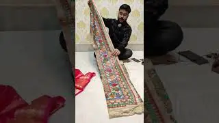 Madhubani Hand Painting & Self Kanjivaram Booking no-8710030592