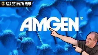 Can AMGN Continue Its Break To The Downside? | Trade With Rob 9/10/21