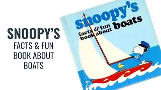 Snoopy's Facts & Fun Book About Boats | CollectPeanuts.com