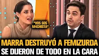 MARRA DESTRUYÓ A FEMIZURDA Y SE DIJERON DE TODO EN LA CARA