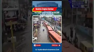 Delhi Har Barish me Behal Hai...Yaha par Double Engine sarkar hai