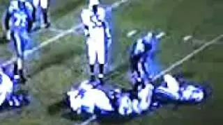 Burns High D.Coates #63 block