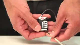 How to Reset Your Lewis N. Clark&reg; Travel Sentry&reg; Cable Lock (TSA40)