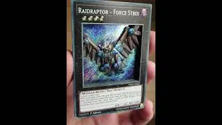 3D Raidraptor   Force Strix 3D Yu-Gi-Oh Card Shadowbox #Shorts