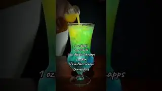 How to make a Green Valium!#cocktails #vodka #homebartending #drinkinwithmike #tequila #mixologist