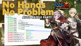 Auto Battle Party Mode in Action! | RagnaPH Gameplay Showcase