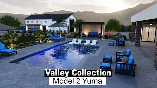 Model 2 Yuma - Ejen - Arizona custom landscape and pool design