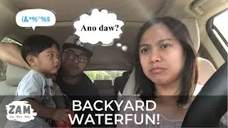 BACKYARD WATER FUN | ZAM adventures