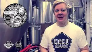 Совместная варка пива HopHead Brewery и пивоварни Maku Brewing (Финляндия)