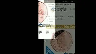 #Eeyore #50p #Gold #GoldCoin  #ChangeChecker #Numismatist #Silver #Collecting #RareCoin #Investment