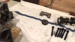 1976 Honda GL 1000 Goldwing Crankshaft Removal -- Video 3