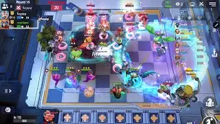 Auto Chess : 6 Cave Clan - 4 Warlock Synergy / Game