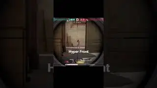 Hyper Front / trying to be the sniper #shorts #hyperfront