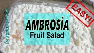 Ambrosia Fruit Salad: Holiday Side Dish Series