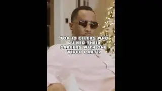 Top 10 Celebs Who RUINED Their Careers with One Video Part 2 #actors #celebrities #longervideos