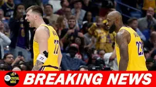 Luka Doncic, LeBron James score 30 each as Lakers top Pelicans