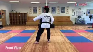 Taebaek - [ 3rd BlackBelt Form/Poomsae ]  Step by Step