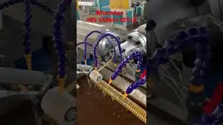 PVC suction spiral hose production line.