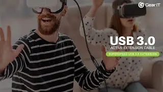GearIT USB 3.0 Active Extension Cable A-Male to A-Female USB Repeater with Signal Booster for  PS5