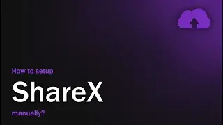 Setup SHAREX manually | voided.host | Tutorial