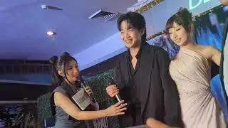 RABGEL Rabin Angeles and Angela Muji TOUCHING MESSAGE at A Werewolf Boy PH Premiere with other cast