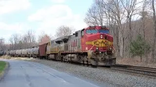 A Great Day up and down the River Subdivision Feat. BNSF, CITIRAIL, CN and More!