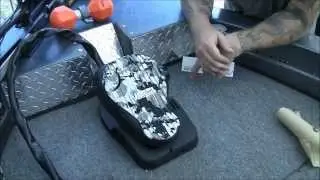 Installation of the Coolfoot on a Minn Kota trolling motor