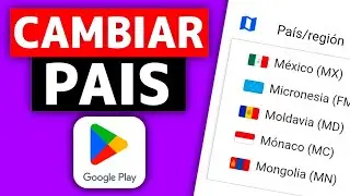 ✅C&oacute;mo CAMBIAR el PA&Iacute;S o REGI&Oacute;N en GOOGLE PLAY STORE (2024)🚀
