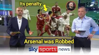 Controversial | cleared penalty against szoboszlai was denied 😳 Arsenal was robbed 