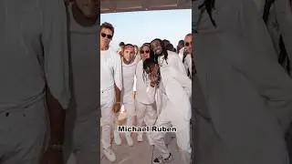 Michael Rubin Hamptons white party #bilion&aacute;rios