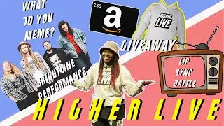 SPONGEBOB LIP SYNC & WHAT DO YOU MEME? | Music from BRIGHTLINE | HIGHER LIVE