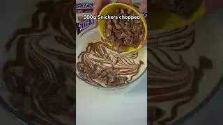 5 INGREDIENT SNICKERS ICE CREAM 🍨