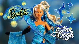 ПРОДАНО БАРБИ МОМА ✨ Кукла Ван Гог &laquo;Звездная ночь&raquo; 🌌 Музей современного искусства #barbie#vangogh...