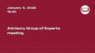 Advisory Group of Experts meeting