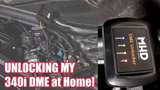 Я сделал разблокировку на моём 340i дома! - MHD DME Unlocker