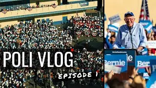 Bernie Sanders Rally | East Los Angeles Nov 2019 | POLI VLOG EPISODE 1