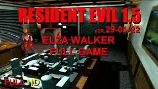 Resident Evil 1.5 ENG Full Game Speedrun Longplay Biohazard Elza Walker Gameplay PS1 PSX (29 01 22)
